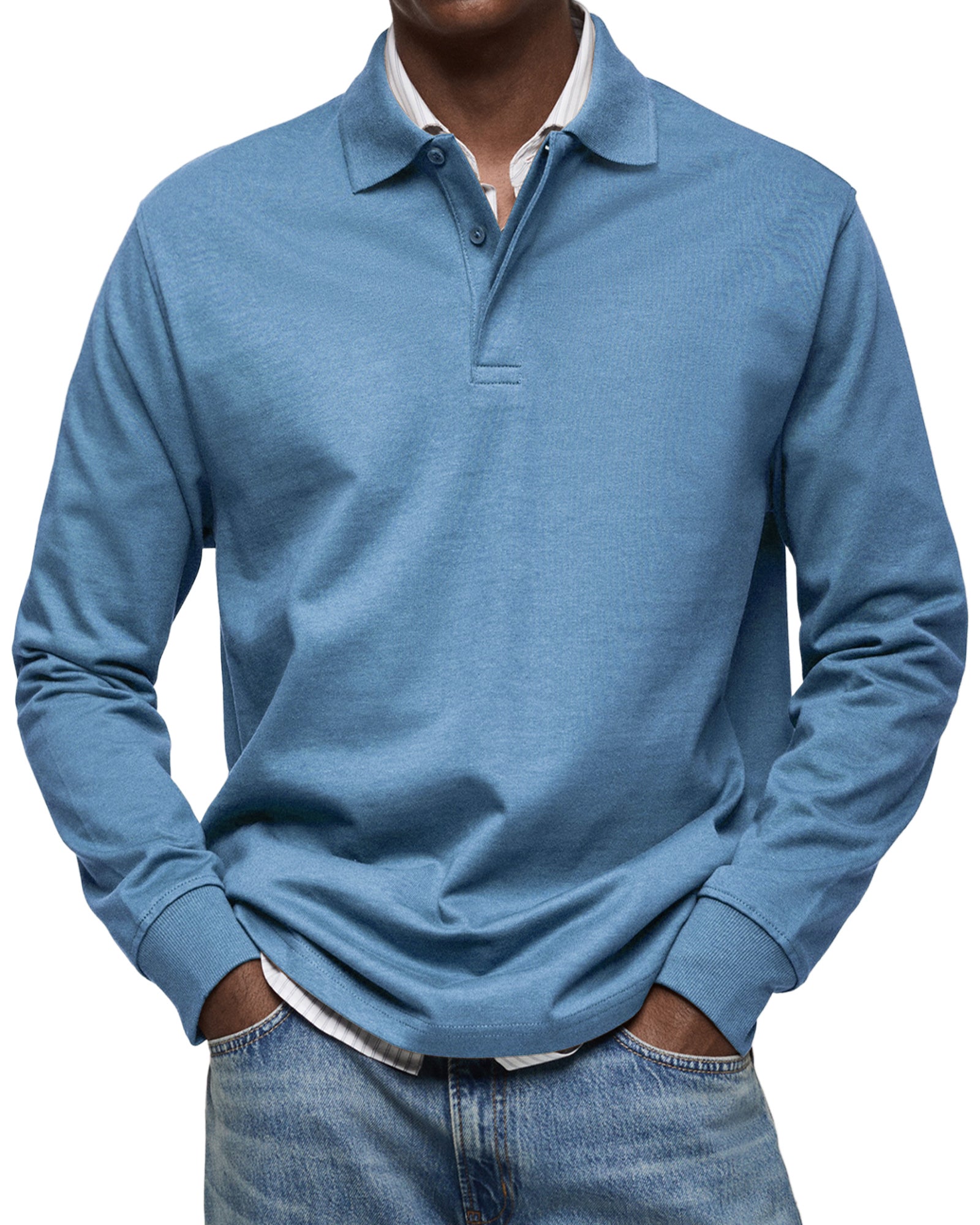 Alexandre™ | Polo S Dugim Rukavima Casual