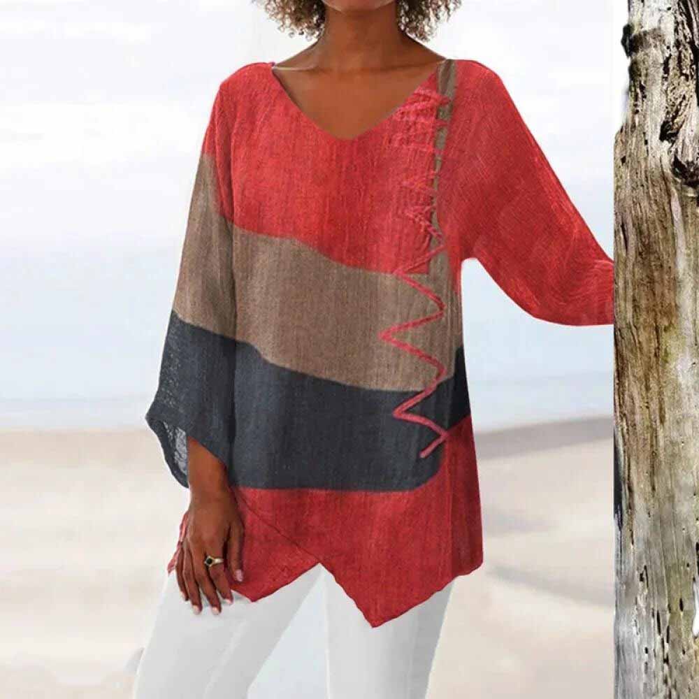 Maria | Bluza s dugim rukavima i slobodnim krojem