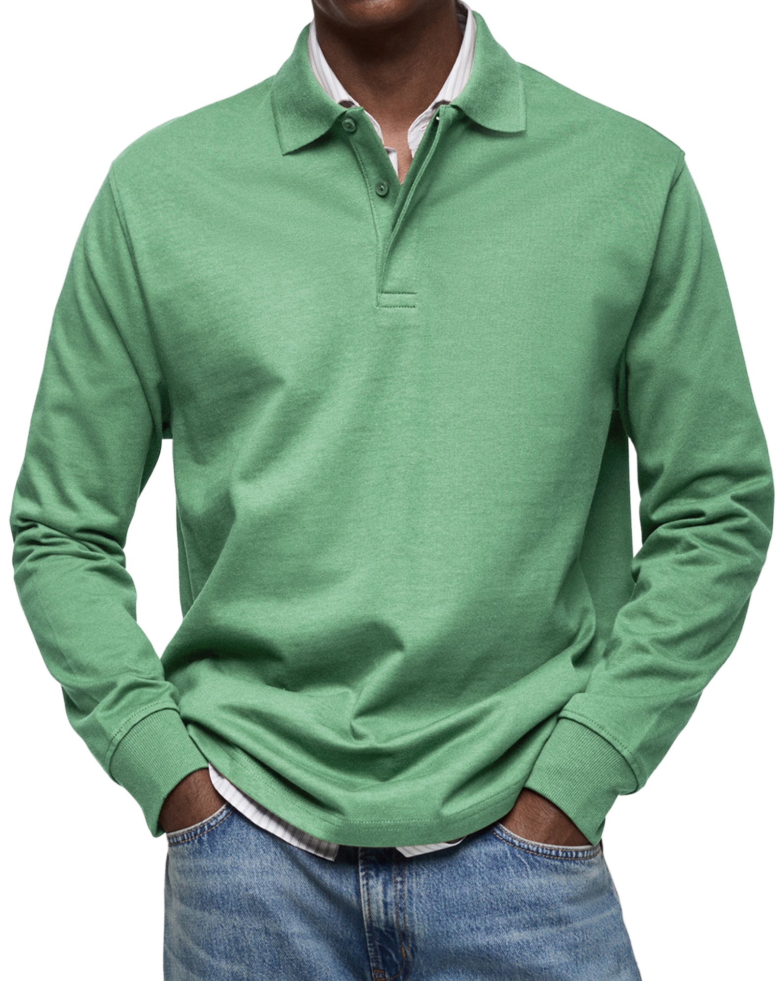 Alexandre™ | Polo S Dugim Rukavima Casual