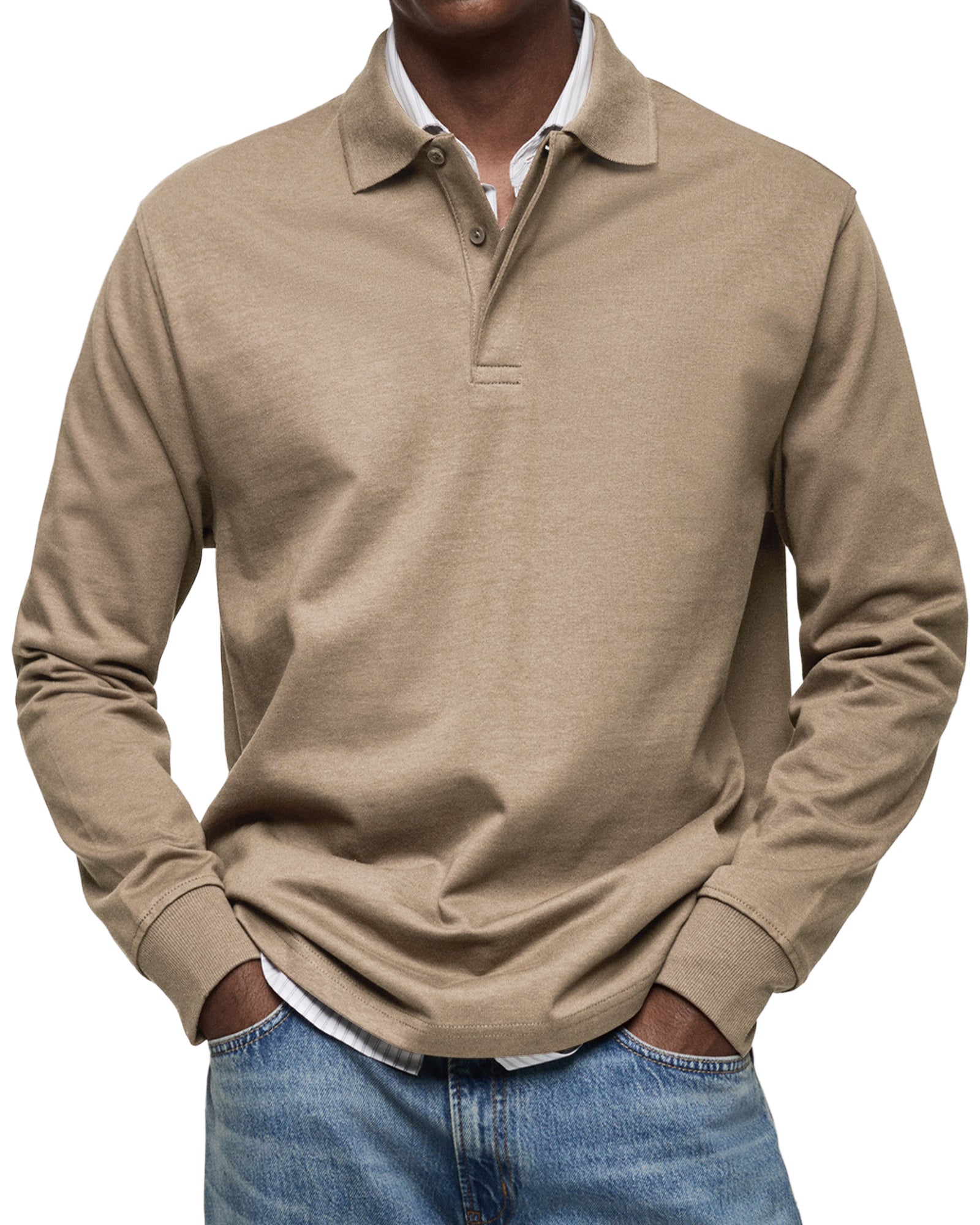 Alexandre™ | Polo S Dugim Rukavima Casual