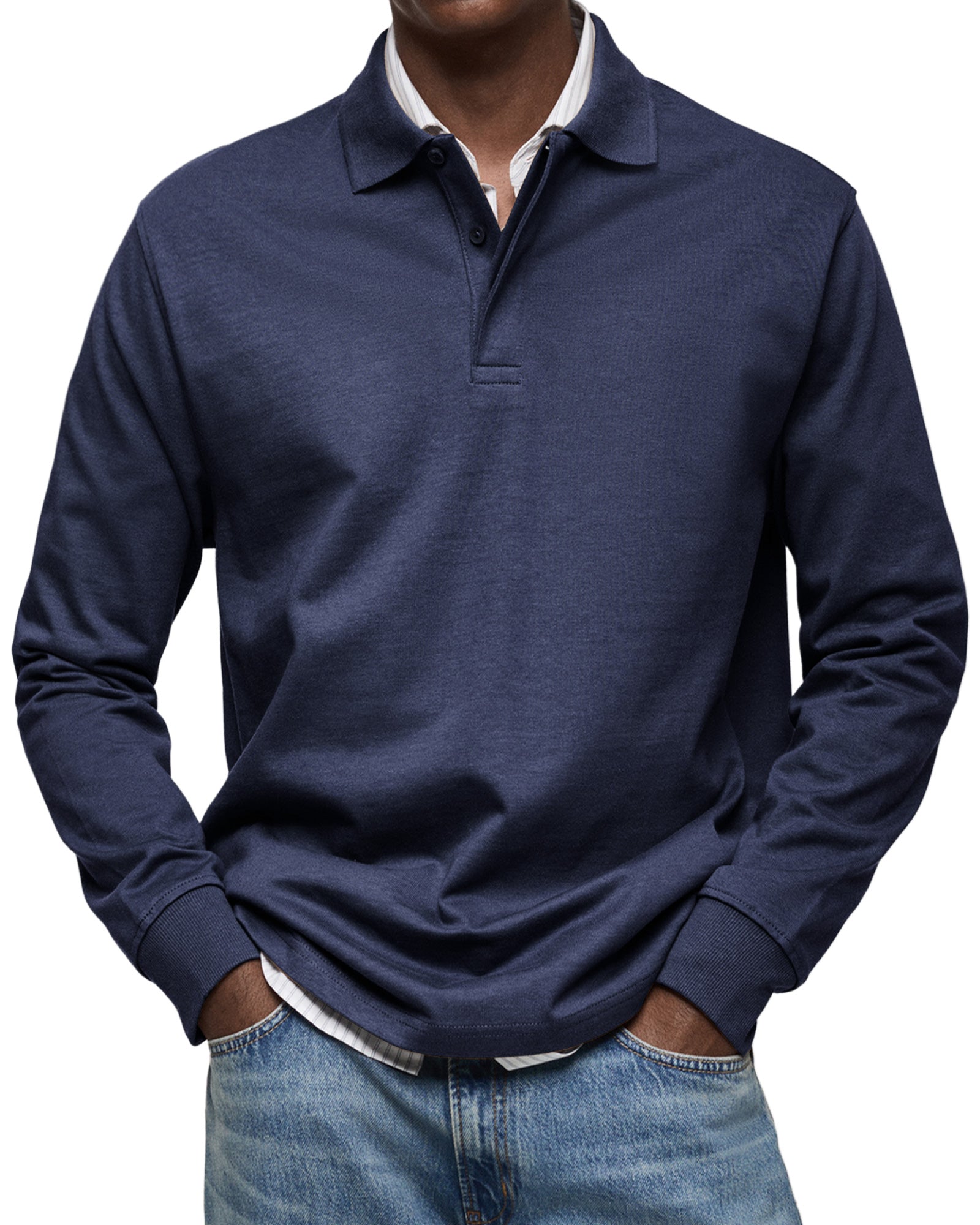 Alexandre™ | Polo S Dugim Rukavima Casual