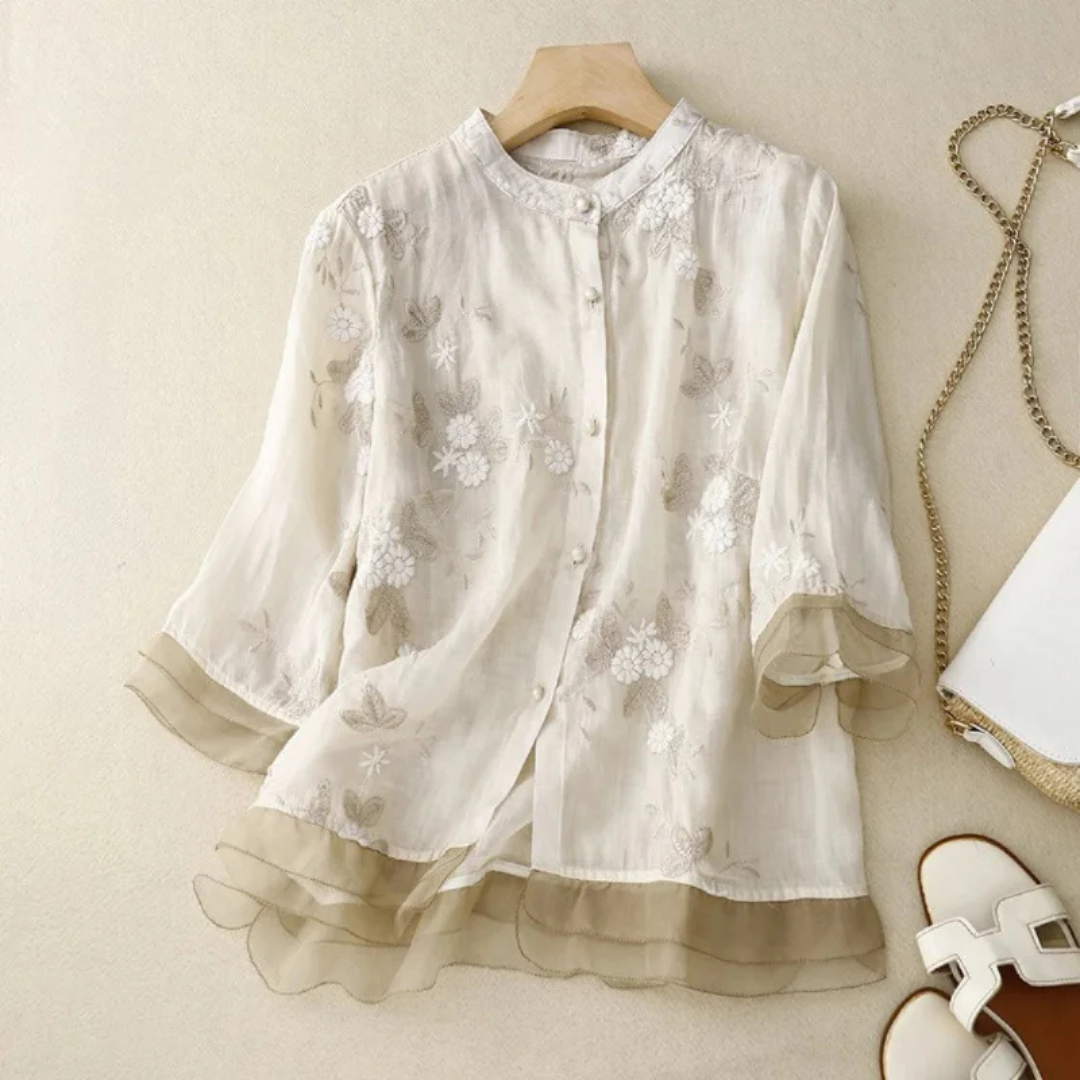 Serenity | Elegantna vezenina bluzica