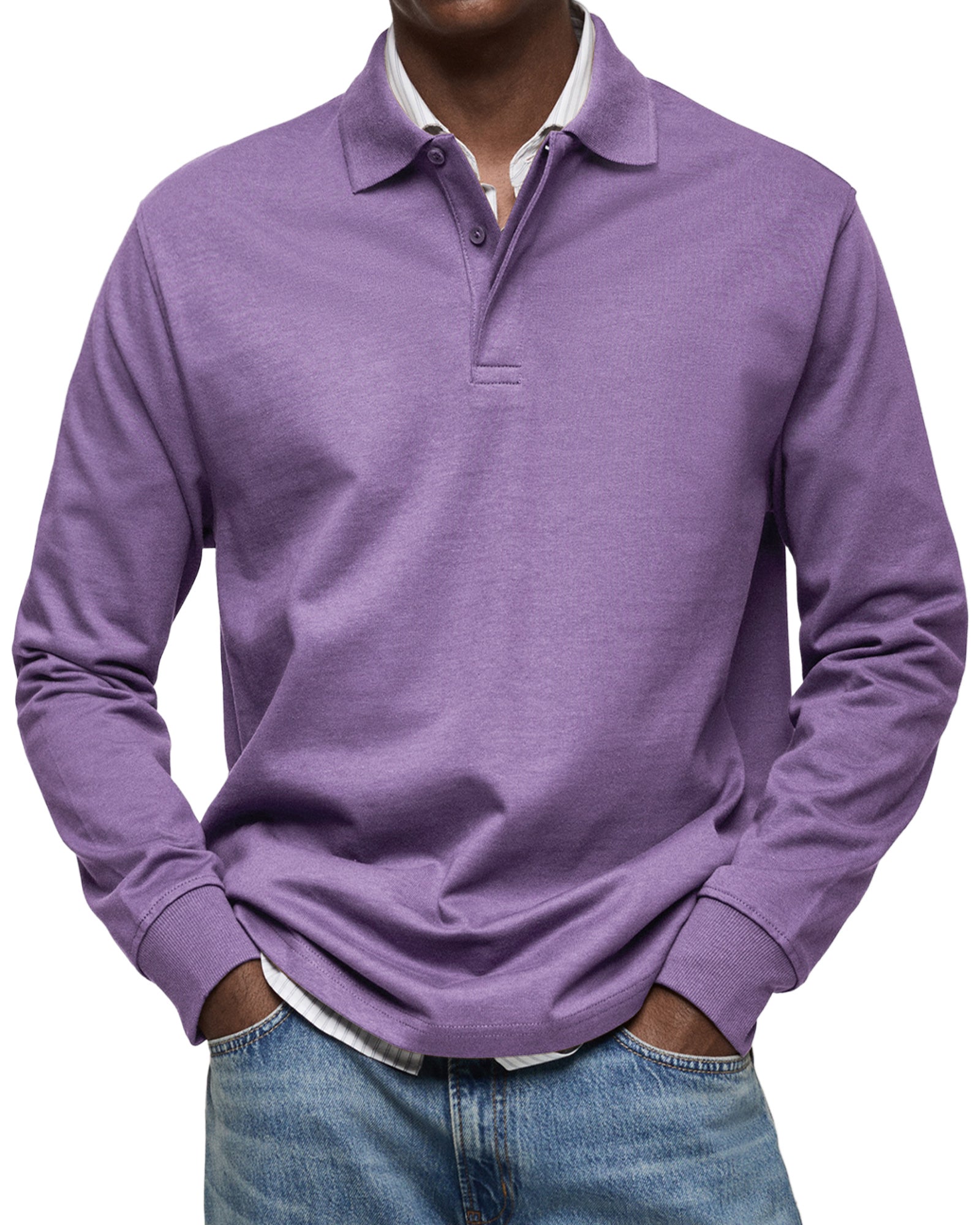 Alexandre™ | Polo S Dugim Rukavima Casual