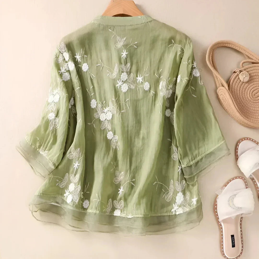 Serenity | Elegantna vezenina bluzica