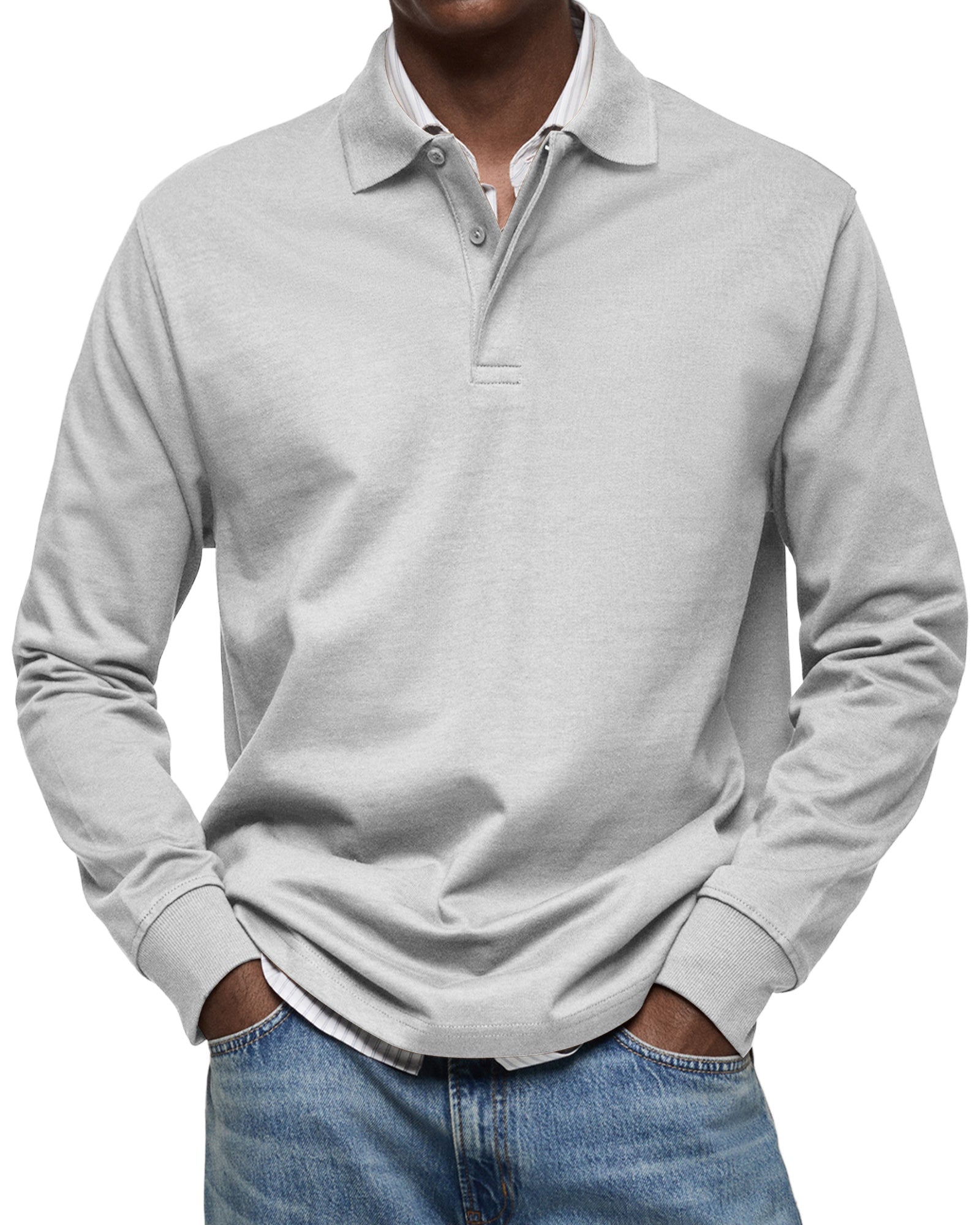 Alexandre™ | Polo S Dugim Rukavima Casual