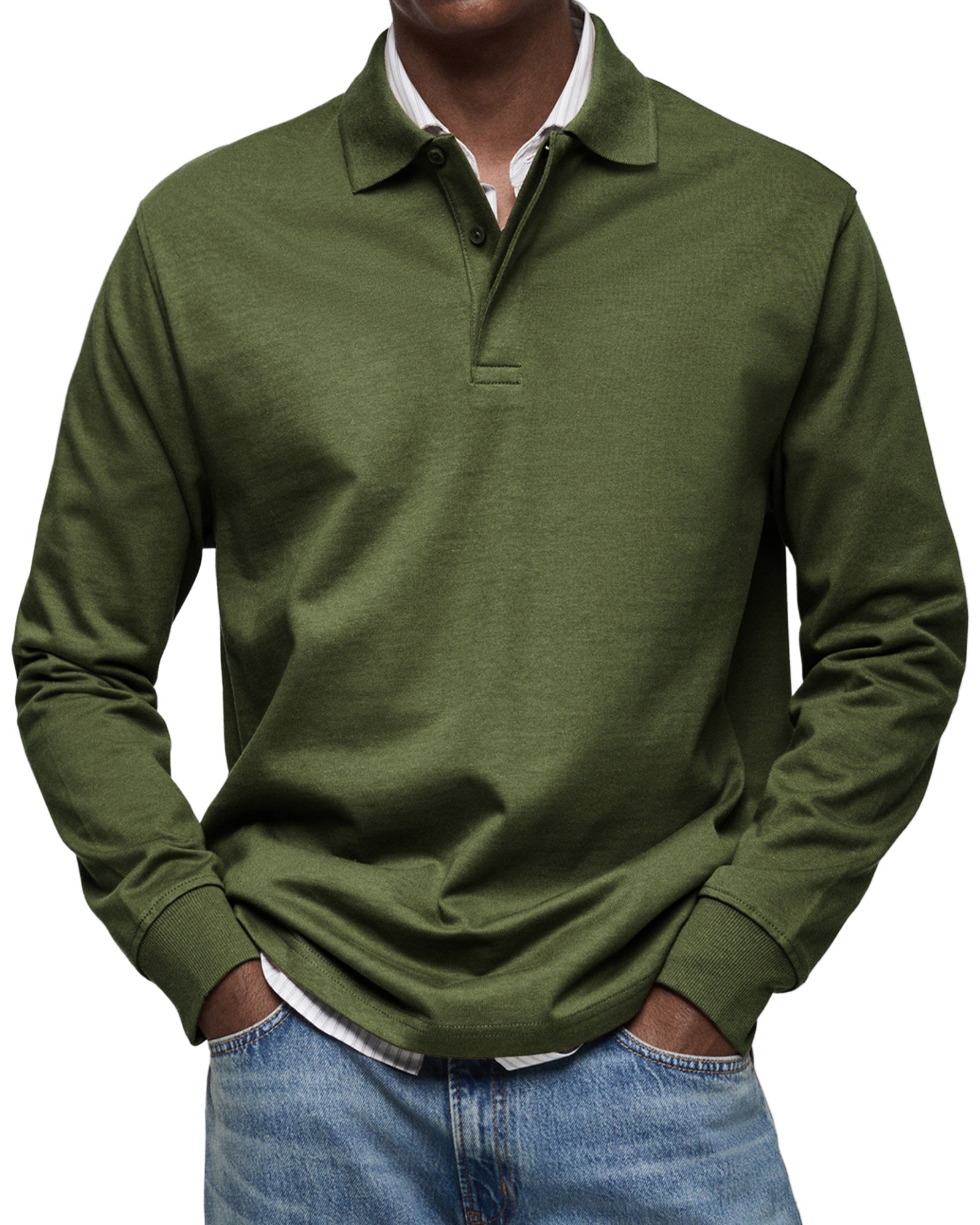 Alexandre™ | Polo S Dugim Rukavima Casual