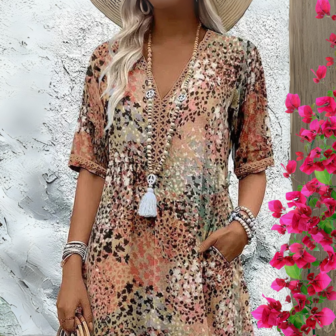 Cassandra | Proljetna Boho haljina