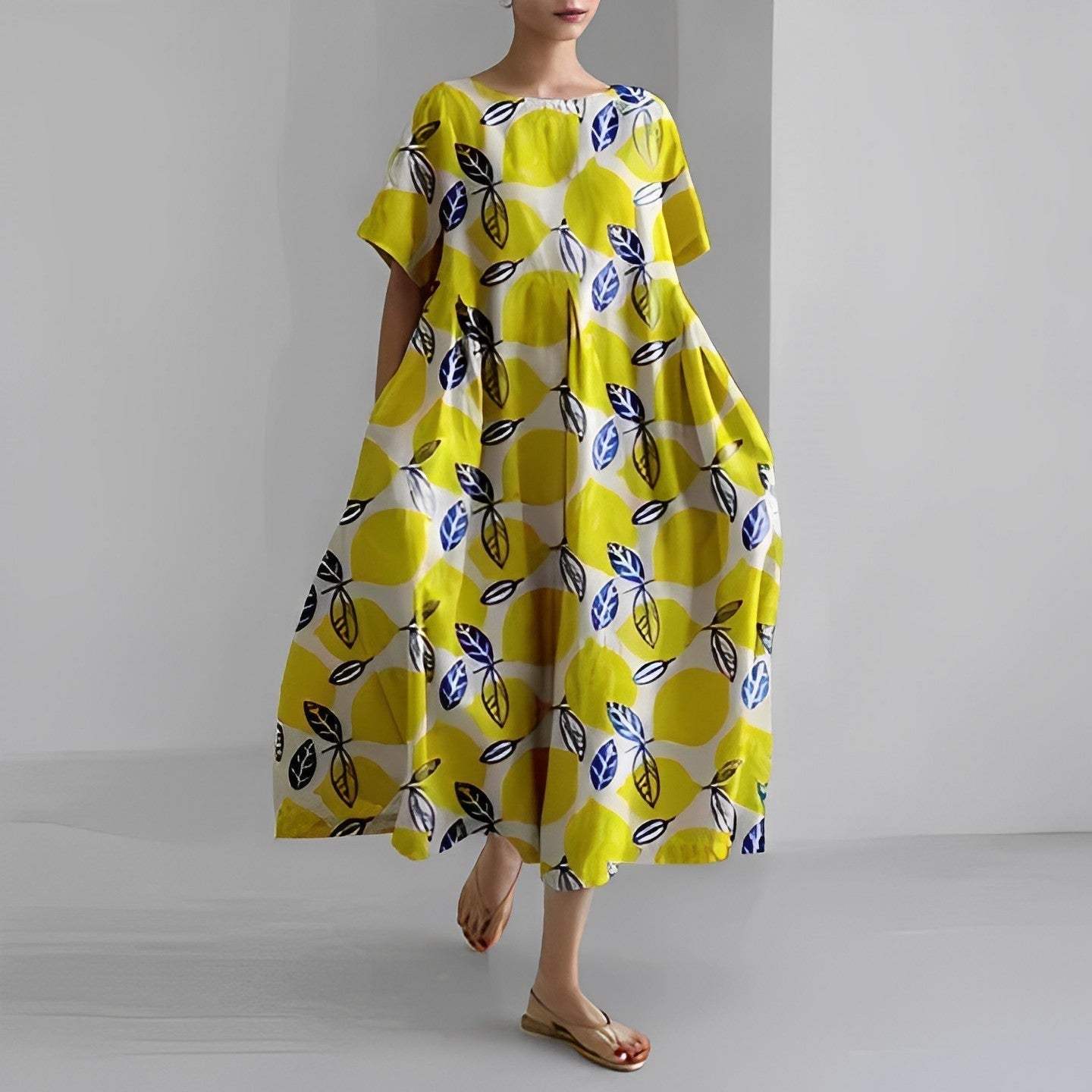 Amelia - cvjetna haljina u boho stilu