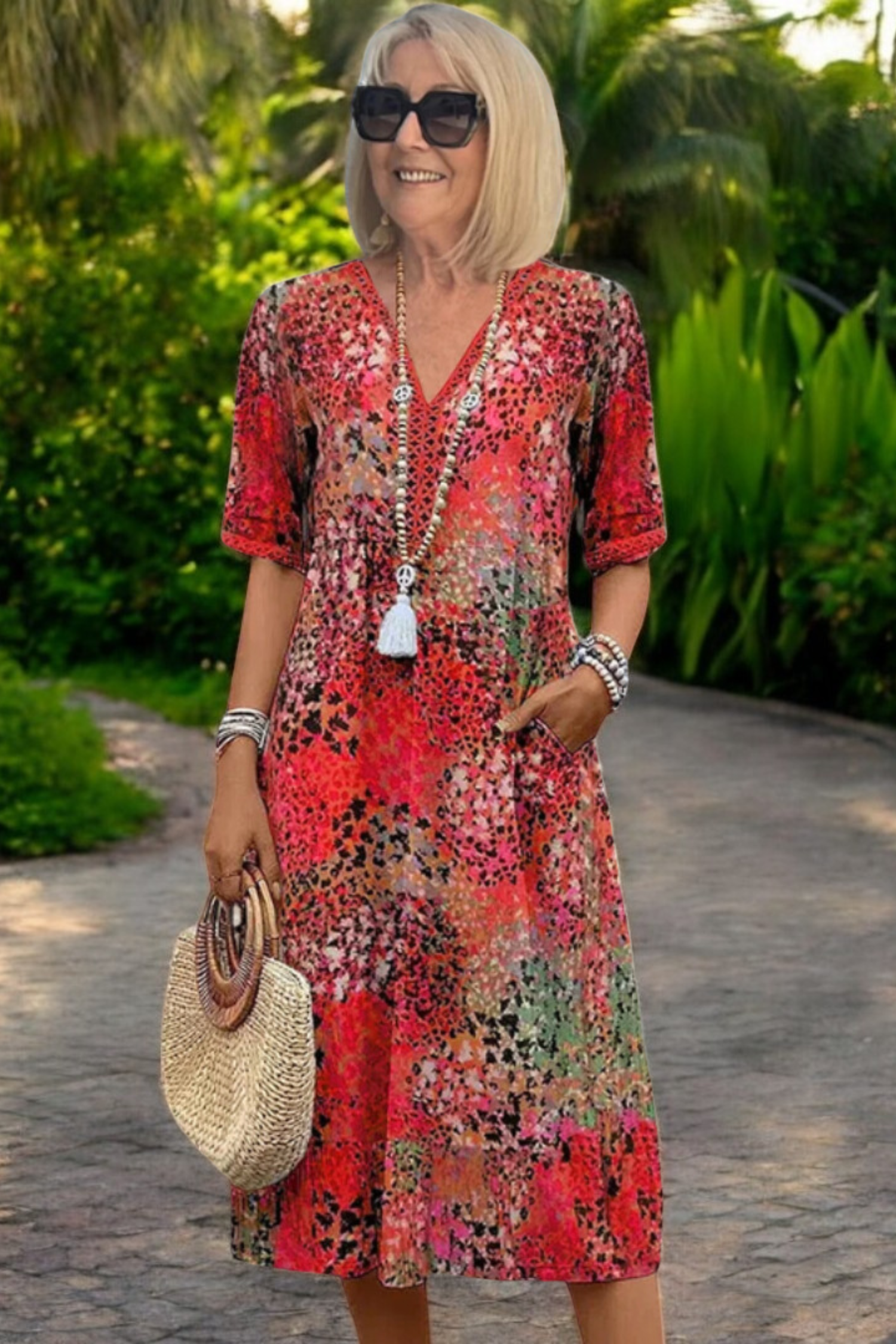 Cassandra | Proljetna Boho haljina
