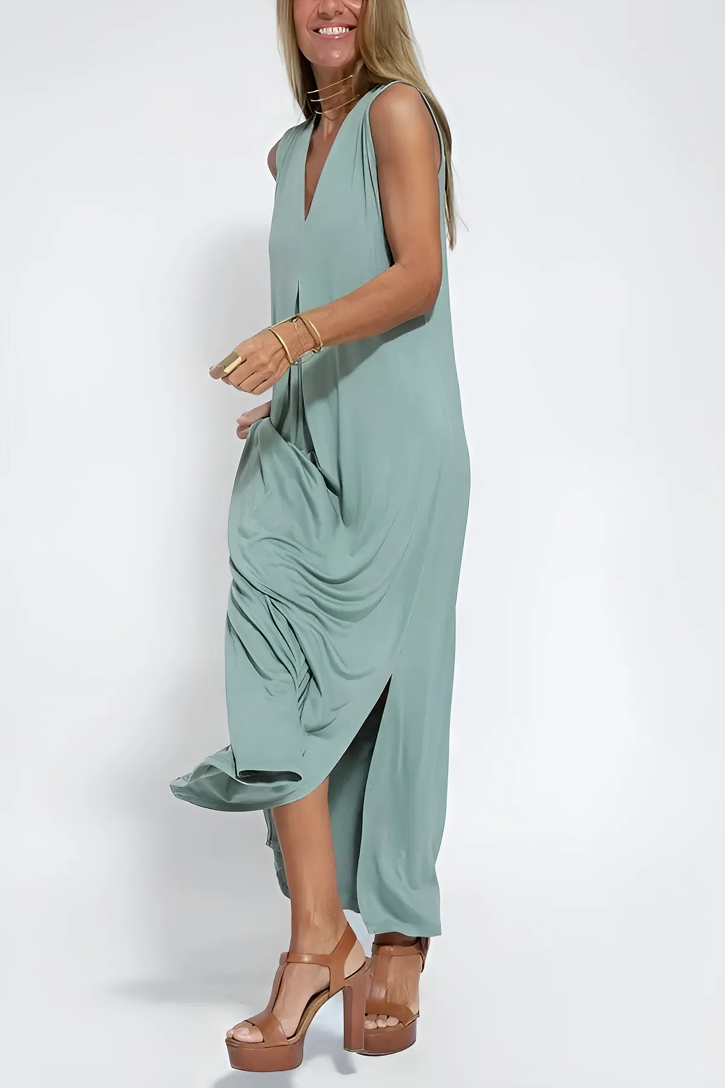 Natalia™ | Elegantna duga haljina + odgovarajući kardigan u poklon paketu